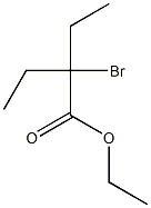 2-溴-2-乙基-丁酸乙酯 结构式
