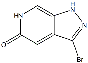 3-Bromo-1,6-dihydro-pyrazolo[3,4-c]pyridin-5-one 结构式