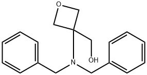 (3-(dibenzylamino)oxetan-2-yl)methanol 结构式