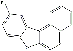 10-bromonaphtho[2,1-b]benzofuran 结构式