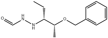N'-((2R,3R)-2-(benzyloxy)pentan-3-yl)formohydrazide 结构式