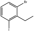 1-溴-2-乙基-3-碘苯 结构式