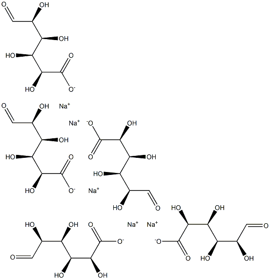 D-pentamannuronic acid pentasodium salt 结构式