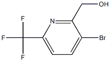 3-溴-6-三氟甲基吡啶-2-甲醇 结构式