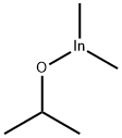 (i-Propoxy)dimethylindium, 98% 结构式