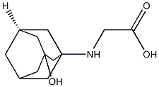 (S)-3-羟基-1-金刚烷基-甘氨酸 结构式