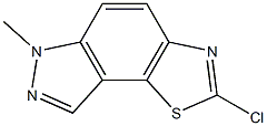 2-chloro-6-methyl-6H-thiazolo[5,4-e]indazole 结构式
