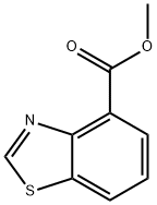 methyl benzo[d]thiazole-4-carboxylate 结构式