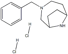 3-Benzyl-3,9-diaza-bicyclo[4.2.1]nonane dihydrochloride 结构式