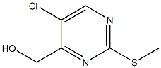 2-(甲硫基)-4-(羟甲基)-5-氯嘧啶 结构式