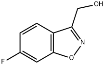 (6-氟苯并[D]异恶唑-3-基)甲醇 结构式