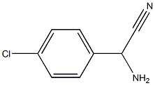 2-amino-2-(4-chlorophenyl)acetonitrile 结构式