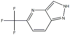 5-Trifluoromethyl-2H-pyrazolo[4,3-b]pyridine 结构式