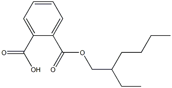 MONO-2-ETHYLHEXYL PHTHALATE 100ug/ml IN MTBE (Ring-1,2-13C2, Dicarboxyl-13C2, 99%) 结构式