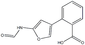 4-(furan-2-carboxamido)benzoic acid 结构式