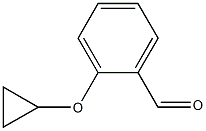 2-cyclopropoxybenzaldehyde 结构式