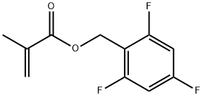 2,4,6-trifluorobenzyl methacrylate 结构式