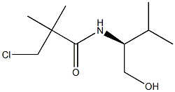 (S)-2-(3-氯-2,2-二甲基丙酰氨基)-3-甲基丁醇 结构式