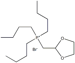 Tributyl (1,3-dioxolan-2-ylmethyl)phosphonium bromide 97% 结构式