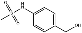 N-(4-(hydroxymethyl)phenyl)methanesulfonamide 结构式