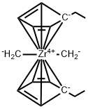 Dimethylbis(ethylcyclopentadienyl)zirconium, 98% 结构式