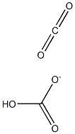 二氧化碳(碳酸根)离子电极溶液 结构式