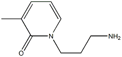 1-(3-aminopropyl)-3-methylpyridin-2(1H)-one 结构式