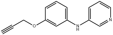 N-(3-(prop-2-yn-1-yloxy)phenyl)pyridin-3-amine 结构式