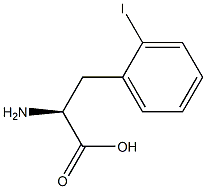 L-2-I-苯丙氨酸 结构式