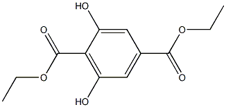 2,6-二羟基对苯二甲酸二乙酯 结构式