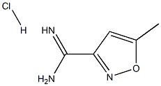 5-甲基异噻唑-3-甲脒盐酸 结构式