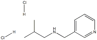 (2-methylpropyl)[(pyridin-3-yl)methyl]amine dihydrochloride 结构式