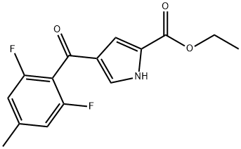 ETHYL 4-(2,6-DIFLUORO-4-METHYLBENZOYL)-1H-PYRROLE-2-CARBOXYLATE