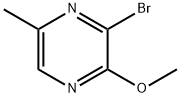 3-BROMO-2-METHOXY-5-METHYLPYRAZINE 结构式