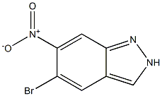 5-Bromo-6-nitro-2H-indazole 结构式