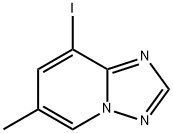8-碘-6-甲基-[1,2,4]三唑并[1,5-A]吡啶 结构式