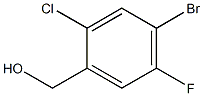 4-溴-2-氯-5-氟苄醇 结构式