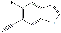 5-氟-6-氰基苯并呋喃 结构式