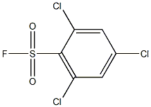 2,4,6-Trichlorobenzenesulfonyl fluoride 结构式