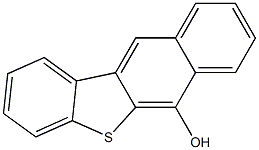 苯[B]萘[2,3-D]噻吩-6-酚 结构式