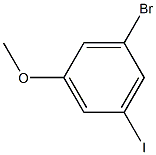 3-溴-5-碘苯甲醚 结构式