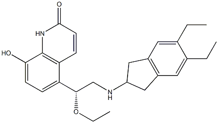 乙氧基茚达特罗杂质 结构式
