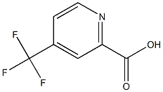 4-(Trifluoromethyl)pyridine-2-carboxylic acid 结构式