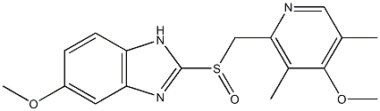 奥美拉唑杂质 5 结构式