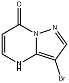 3-Bromo-4H-pyrazolo[1,5-a]pyrimidin-7-one 结构式