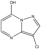 3-Chloro-pyrazolo[1,5-a]pyrimidin-7-ol 结构式