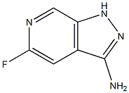 5-Fluoro-1H-pyrazolo[3,4-c]pyridin-3-ylamine 结构式