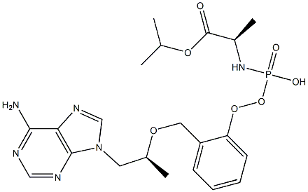 替诺福韦拉酚氨酯杂质11 结构式