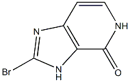 2-bromo-3H-imidazo[4,5-c]pyridin-4(5H)-one 结构式