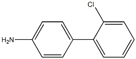 2'-chlorobiphenyl-4-amine 结构式